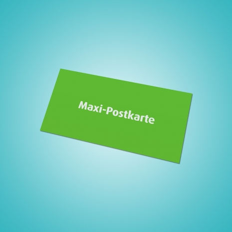 Maxi-Postkarte